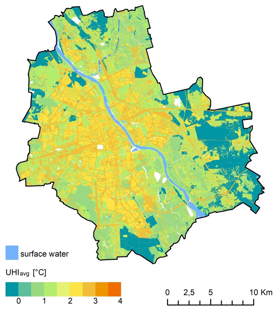 Miejskie wyspy ciepła 2